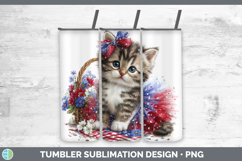 GorgeousCats Patriotic Tumbler design.