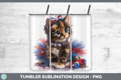 GorgeousCats Patriotic Tumbler design.