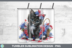 GorgeousCats Patriotic Tumbler design.