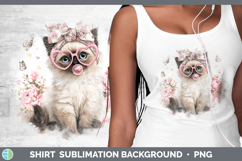 GorgeousCats Pink Bubble Gum Shirt design.