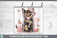 GorgeousCats Pink Bubble Gum Tumbler design.