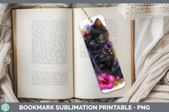 GorgeousCats Rainbow Summer Bookmark design.