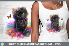 GorgeousCats Rainbow Summer Shirt design.