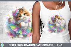 GorgeousCats Rainbow Summer Shirt design.