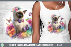 GorgeousCats Rainbow Summer Shirt design.