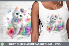 GorgeousCats Rainbow Summer Shirt design.