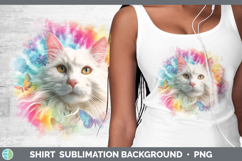 GorgeousCats Tie Dye Shirt design.