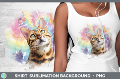 GorgeousCats Tie Dye Shirt design.