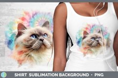 GorgeousCats Tie Dye Shirt design.