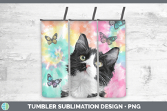 GorgeousCats Tie Dye Tumbler design.