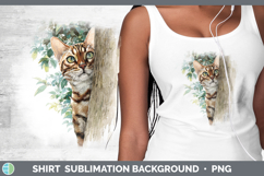 GorgeousCats Tree Peek Shirt design.