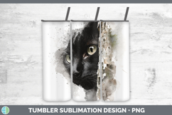 GorgeousCats Tree Peek Tumbler design.