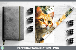GorgeousCats Tree Peek Pen Wrap design.