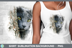 GorgeousCats Tree Peek Shirt design.