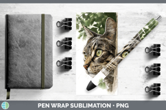 GorgeousCats Tree Peek Pen Wrap design.