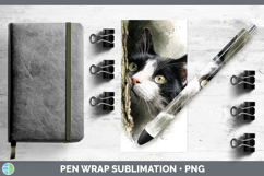 GorgeousCats Tree Peek Pen Wrap design.