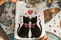 Cat Valentine's Day PNG, Cat Mom PNG, Cat Lover PNG, Xoxo Product Image 3