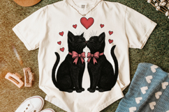 Cat Valentine's Day PNG, Cat Mom PNG, Cat Lover PNG, Xoxo Product Image 5