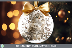 GorgeousCats Winter Knit Hat Ornament design.