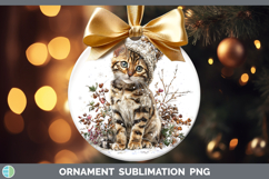 GorgeousCats Winter Knit Hat Ornament design.