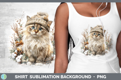 GorgeousCats Winter Knit Hat Shirt design.