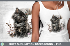 GorgeousCats Winter Knit Hat Shirt design.