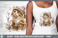 GorgeousCats Winter Knit Hat Shirt design.