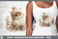 GorgeousCats Winter Knit Hat Shirt design.