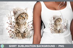 GorgeousCats Winter Knit Hat Shirt design.