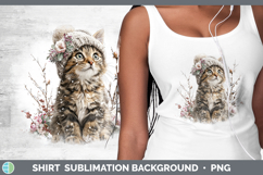 GorgeousCats Winter Knit Hat Shirt design.