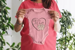 Guess What Love Heart with Baby Feet Pregnancy Announcement Product Image 3
