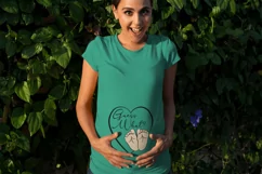 Guess What Love Heart with Baby Feet Pregnancy Announcement Product Image 2