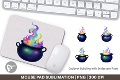 Mouse Pad Iridescent Bubble Cauldron Product Image 1