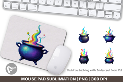 Mouse Pad Iridescent Bubble Cauldron Product Image 1