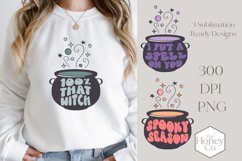 Halloween Sublimation Set | Cute Spooky PNG Files | Witchy Product Image 1