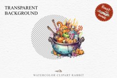 Cauldron With Candy Halloween Clipart PNG Scrapbooking Fairy Tale Art Image Watercolor Transparent Print illustration sublimation creepy printable digital watercolor Cauldron With Candy, spooky clipart, sublimation nursery, Creepy Witch art, halloween