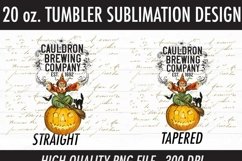 20 oz Skinny Tumbler Sublimation | Cauldron Brewing Company Product Image 3