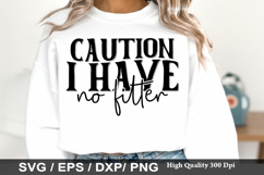 Sarcastic SVG Design - Blessed by God Spoiled by My Product Image 6