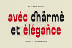 Caymons - Bold Condensed Retro Sans Product Image 4