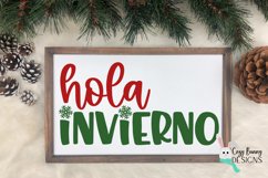 Hola Invierno | Spanish Winter SVG Product Image 3