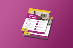 Pet Shop Flyer Brochure Template Product Image 2