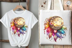 Celestial Boho Sublimation design PNG Product Image 2