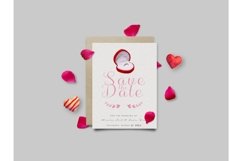 Watercolor Valentines Day Love Clipart Product Image 6