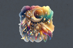 Celestial Boho Sublimation design PNG Product Image 2