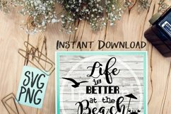 Beach SVG Bundle Beach Theme Sayings Quotes Cut File Product Image 5