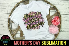 Mamacita Needs Margarita I Mothers Day Sublimation Design Product Image 1