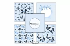 Blue dreams Baby Boy Paper Pack Fashion Illustration Product Image 4