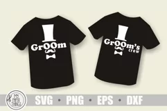 Groom svg, Groom's crew svg, Bachelor party svg Product Image 1