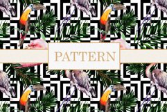 Colorful watercolor patterns png Product Image 6