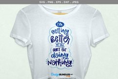 Doing Nothing - svg , printable, sublimation Product Image 1